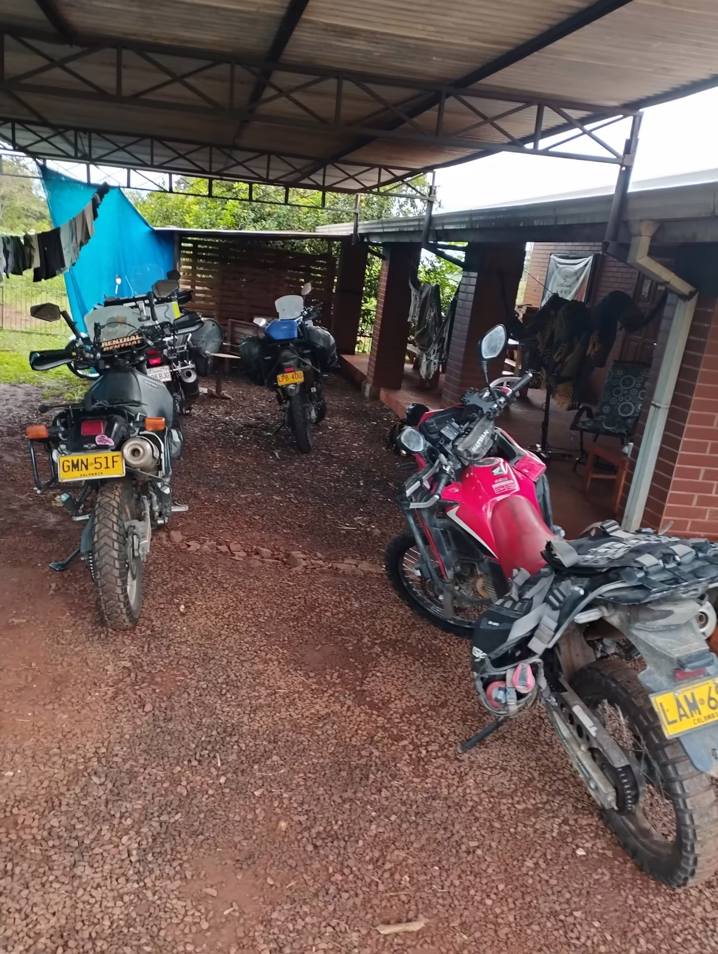abri motos gite