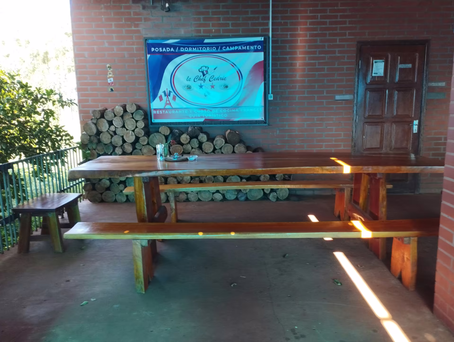 patio bois exterieur