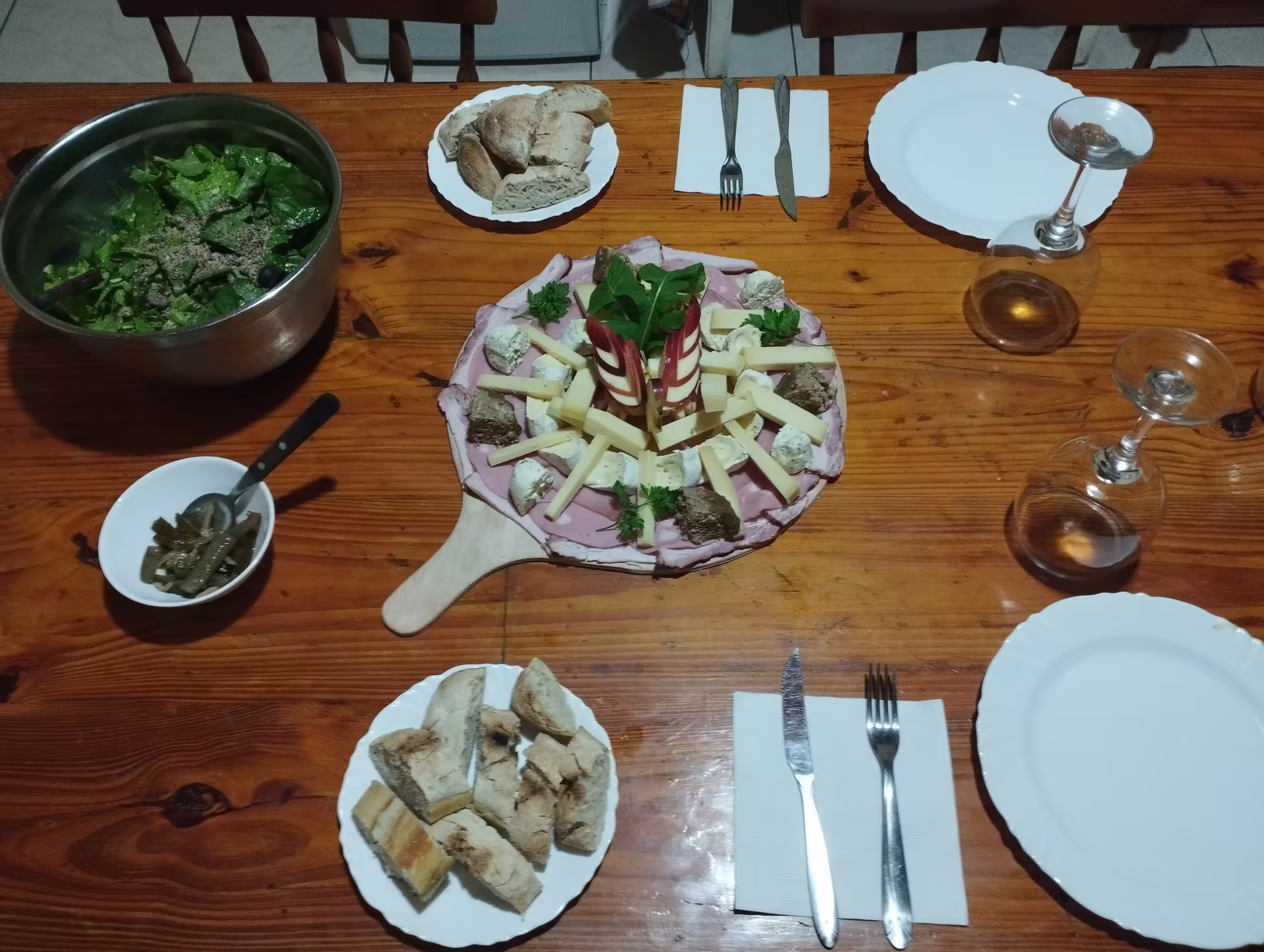 assiette garnie