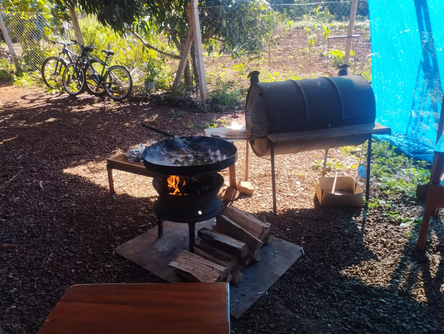 bbq jardin pique nique
