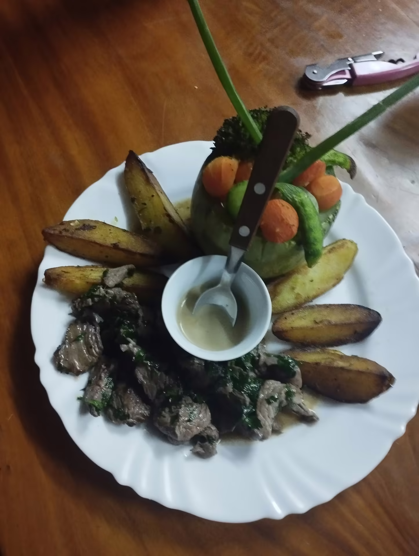 pommes terre roties