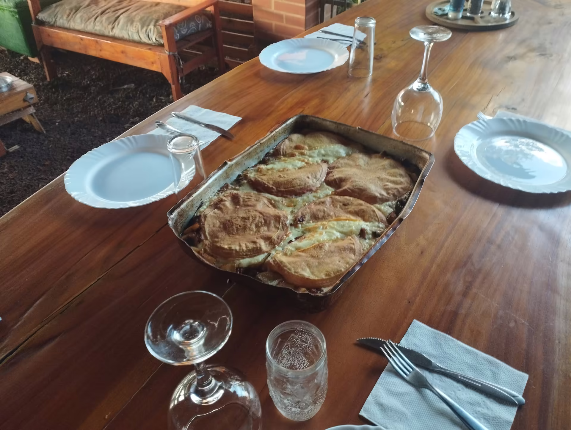 table repas boissons